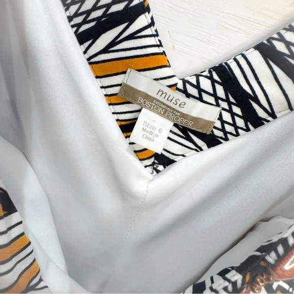 Muse by Boston Proper embellished/ jeweled shift dress - Picture 3 of 7